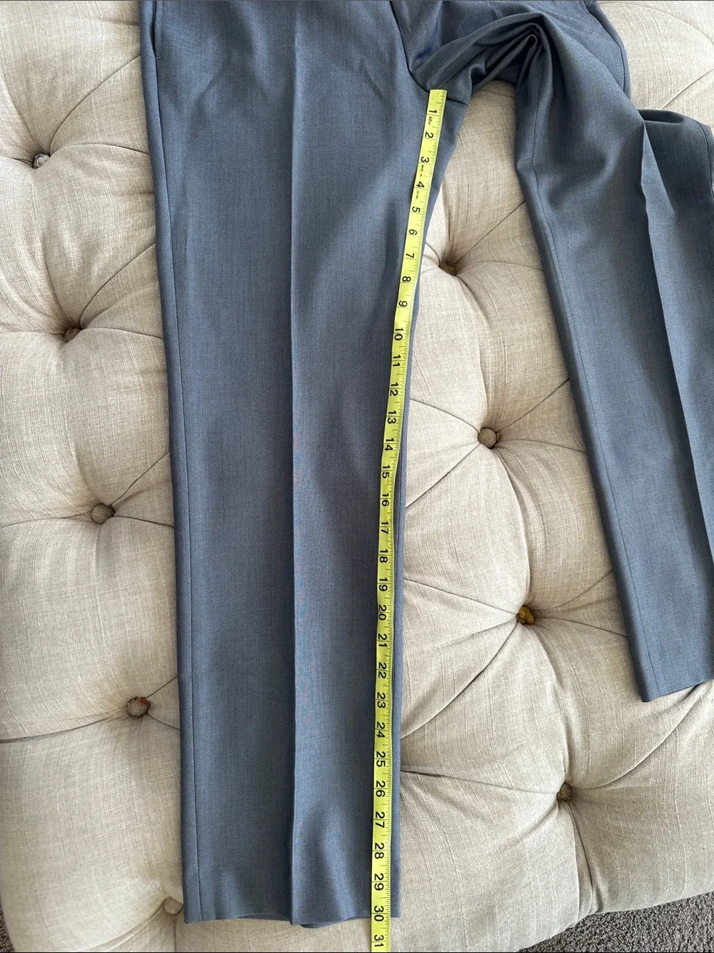 Calvin Klein Gray Men's Dress Pants - Straight Leg